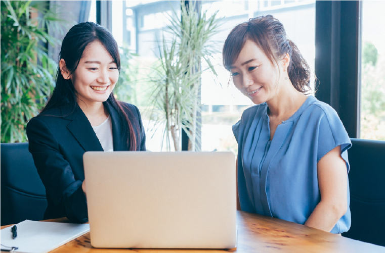 独自の目標管理システムで続けやすい